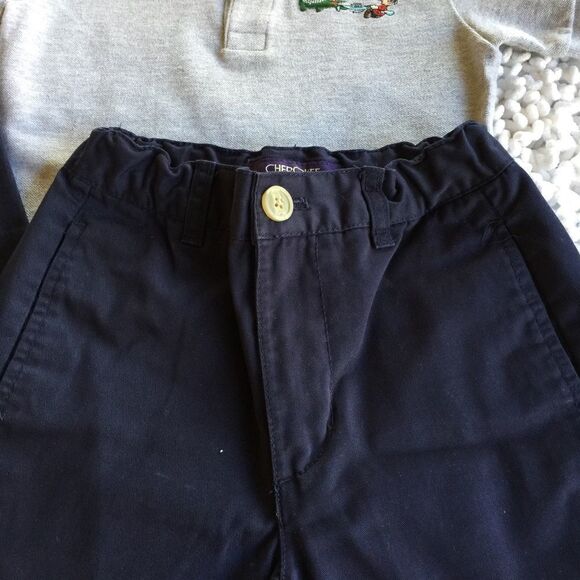 Cherokee Ultimate Khaki Navy Blue 8 - Picture 3 of 5